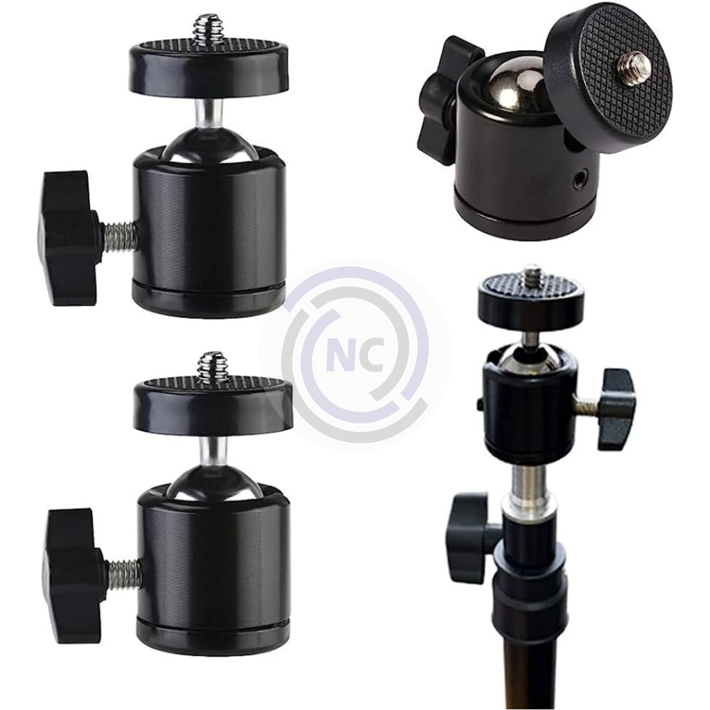 [COD] Mini Ball Head Bola Besi - Ball Head Ringlight - Mini Ball Head Tripod Kamera
