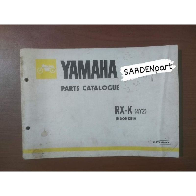 Buku katalog RXK (4Y2)