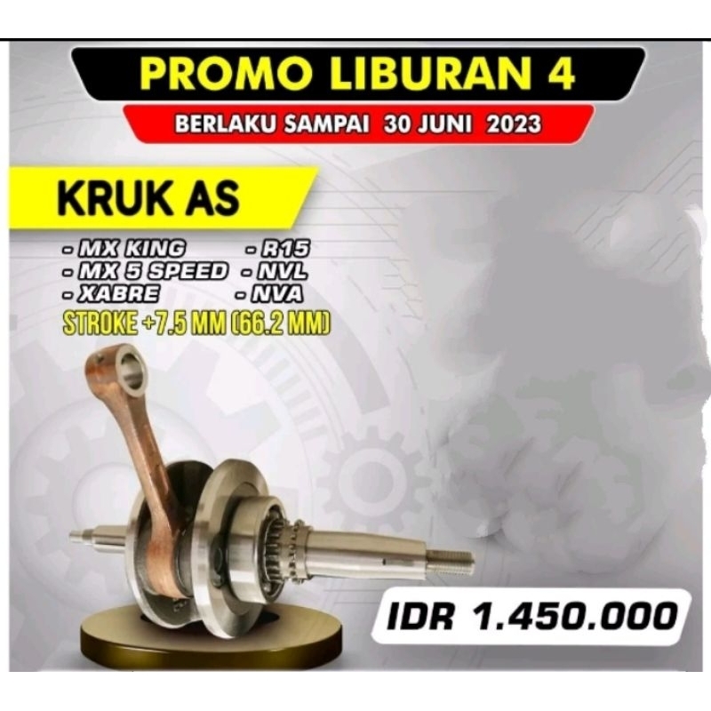 KRUK AS BRT JUPITER MX GENERASI KEDUA VIXION XABRE MX KING