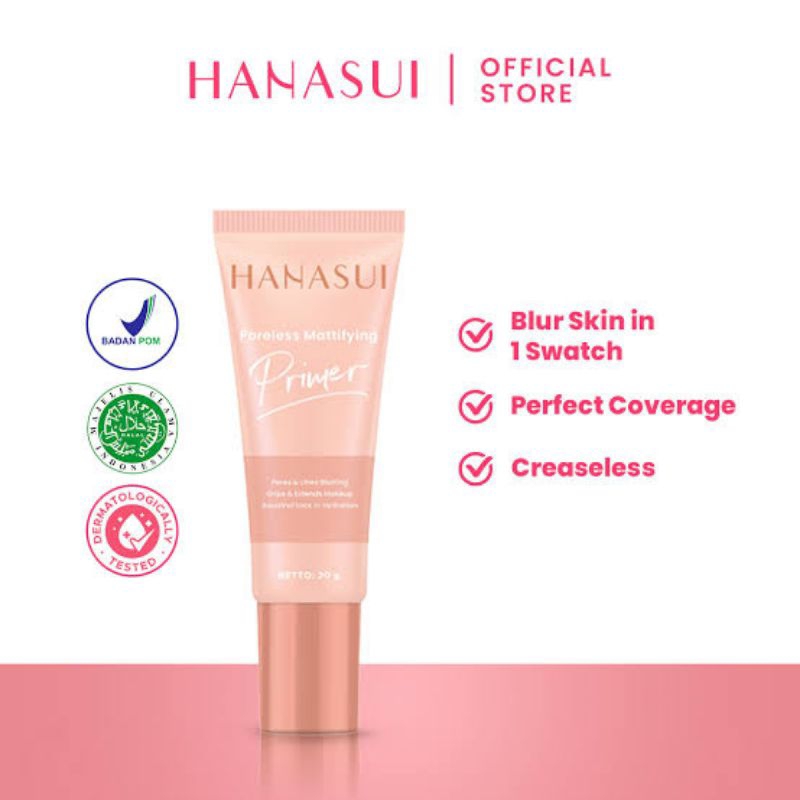 Hanasui Makeup Primer | Primer Hanasui | Pelembab Makeup