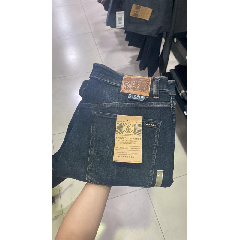 CELANA PANJANG JEANS VOLCOM KINKADE ORIGINAL OBS040723