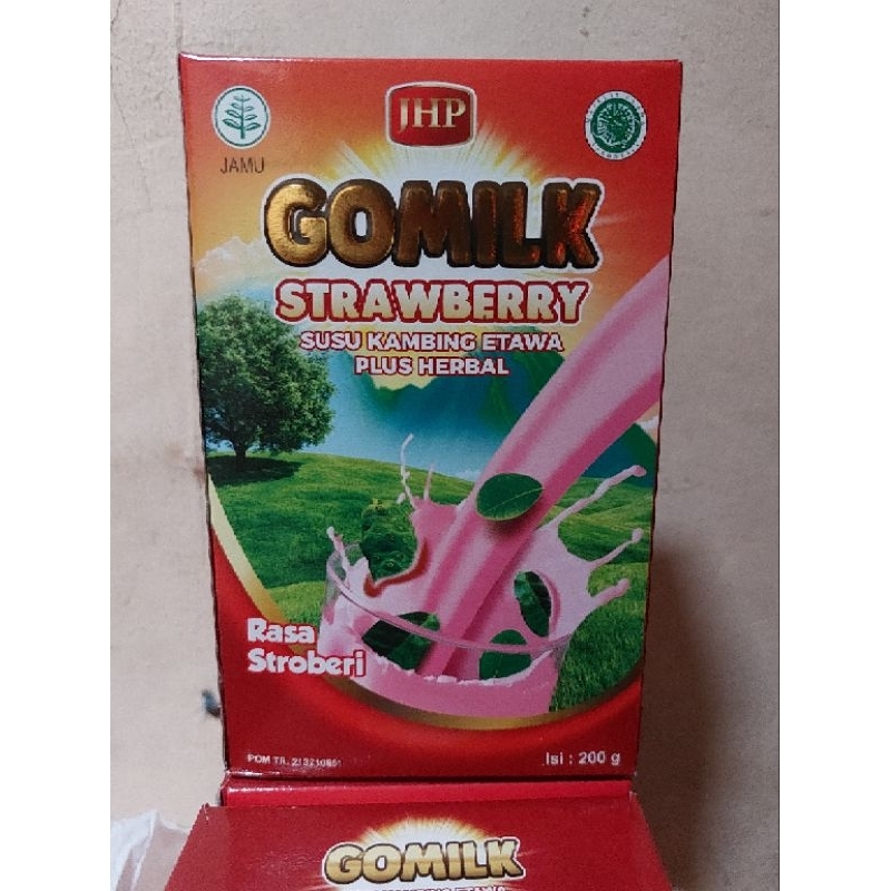 

GOMILK SUSU KAMBING ETAWA PLUS HERBAL VARIAN STRAWBERRY