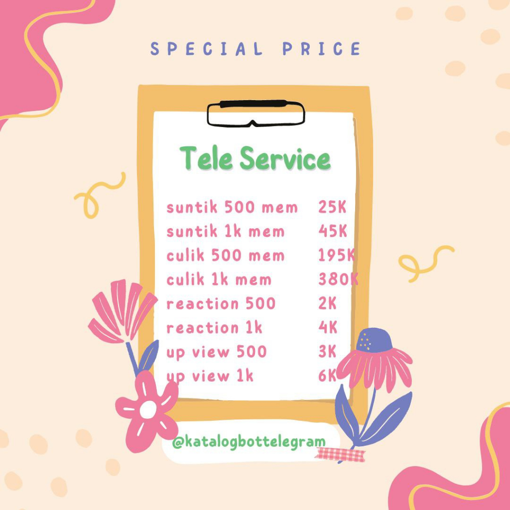 tambah mata channel telegram