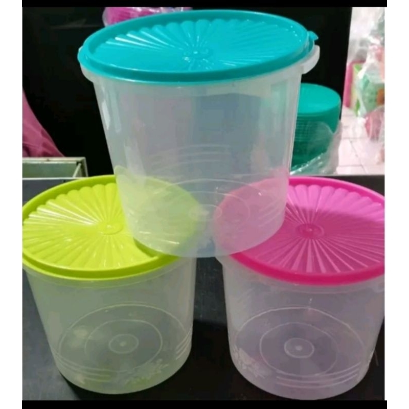 Tempat Plastik Kerupuk 5 Liter / Toples plastik kerupuk 5 Liter / Toples Plastik 5 Liter