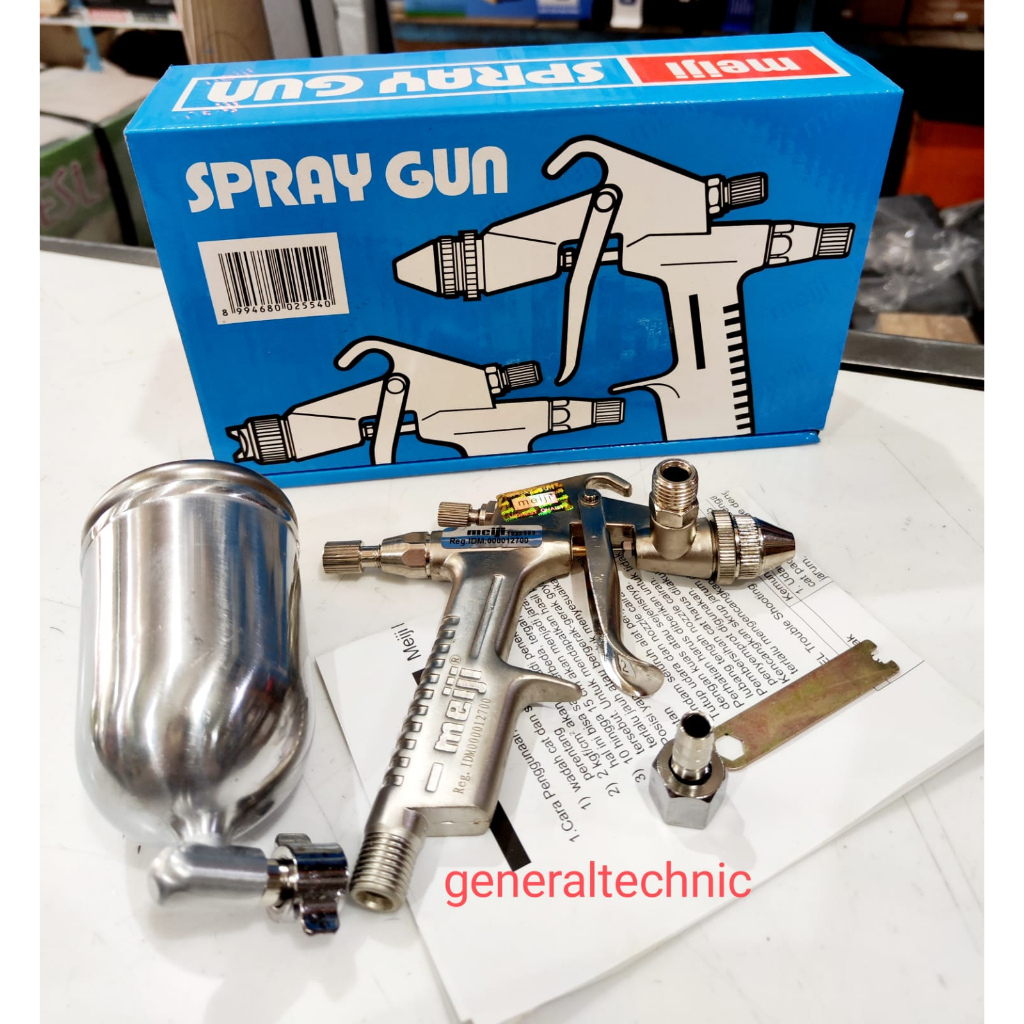 Spray Gun R2G Meiji Spray Gun Meiji R2 Tabung Atas 200cc Meiji TW