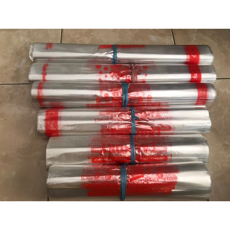 PLASTIK SABLON/PRINTING LAUNDRY WARNA ORANGE ATAU BIRU BERAT 1KG