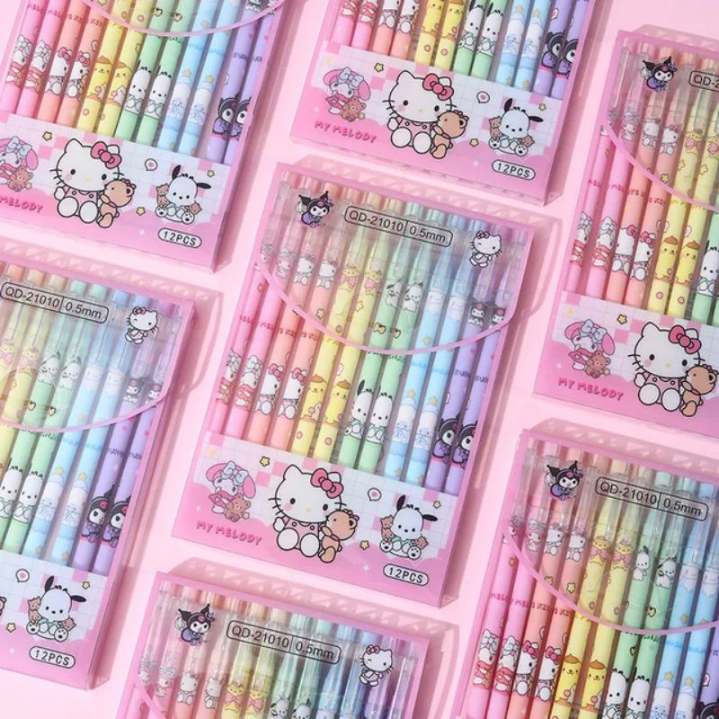 

12PCS PULPEN KARAKTER LUCU