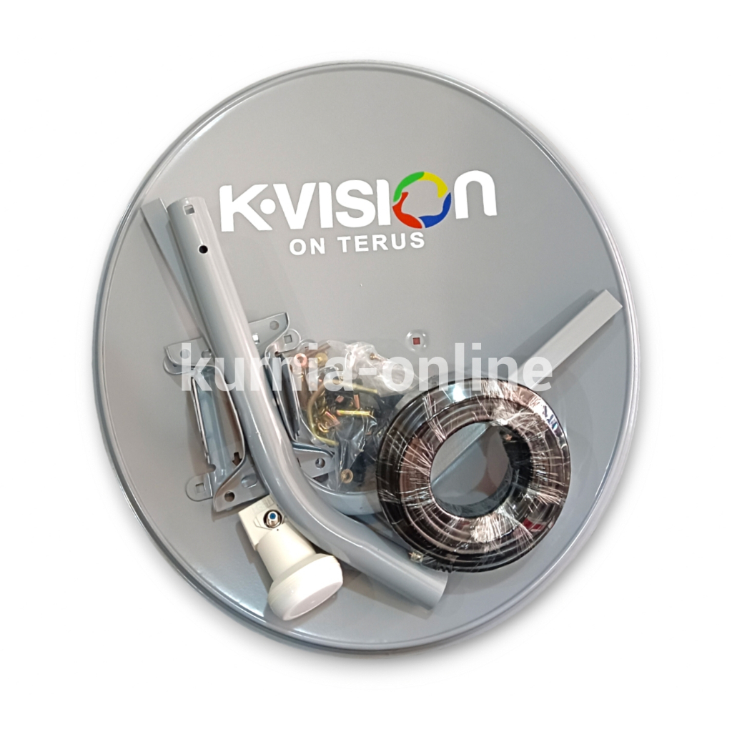 Parabola mini odu paket 45cm lengkap kabel lnb tanpa receiver 1koli 10set 10paket