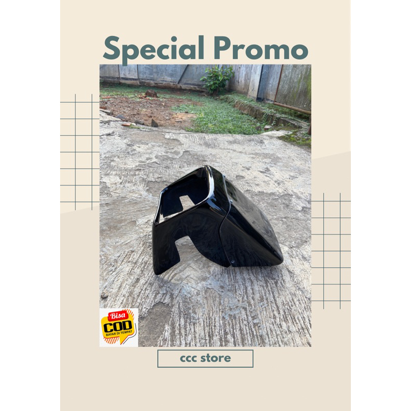 kedok kerodong plus visor yamaha rx king