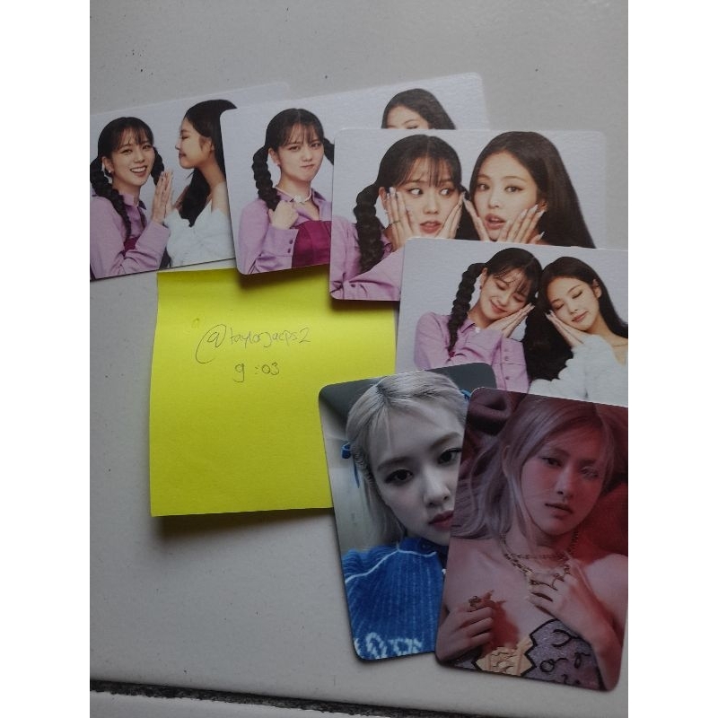 [BOOKED] PC JENSOO WELCOL + ROSE KTOWN