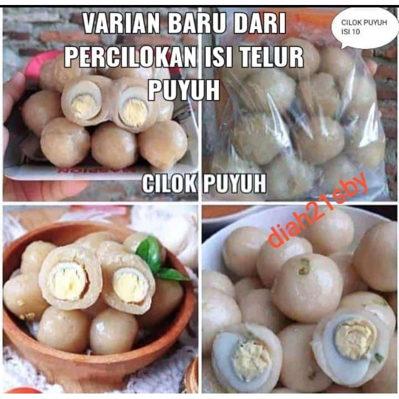 

Cilok Puyuh isi 10pcs