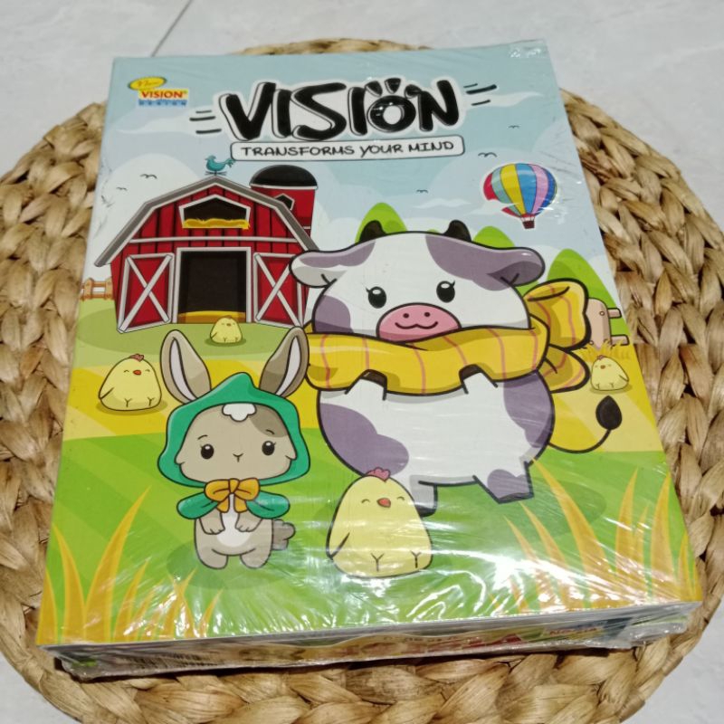 

Buku tulis vision 38 lembar/32 lembar / buku tulis murah