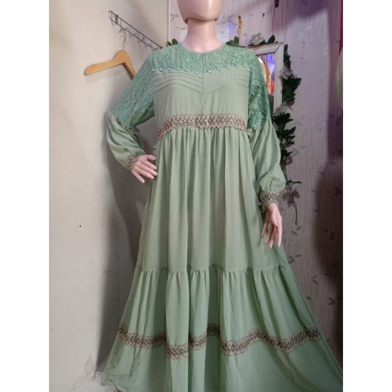 GAMIS KONDANGAN BROKAT MEWAH PREMIUM MURAH