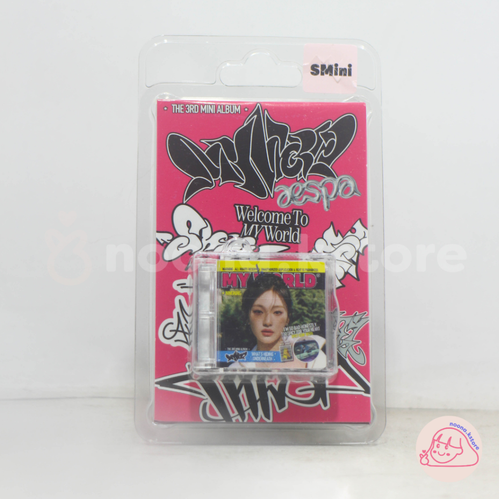 [PO] AESPA The 3rd Mini Album - MY WORLD (SMini Ver.) (Smart Album)