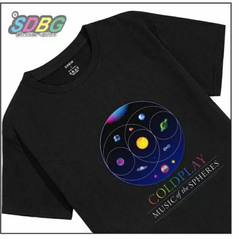 kaos baju distro band coldplay tour indonesia