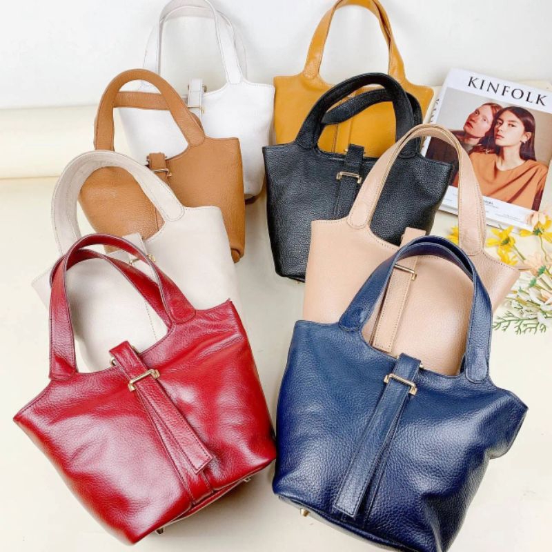 Tas Wanita Kulit sapi asli New Picotin bag series