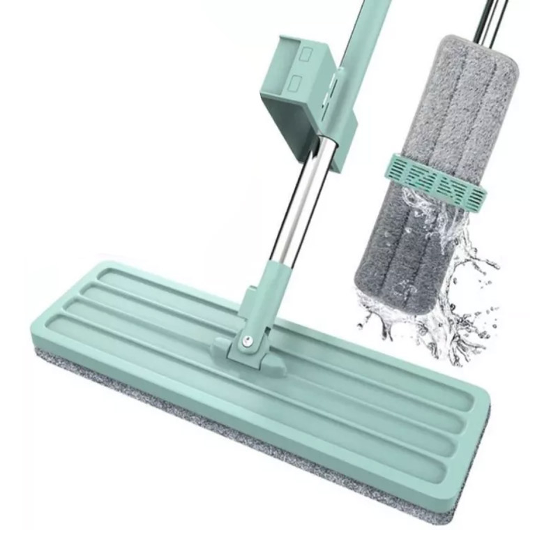 Pel Tarik Flat mop Alat pel otomatis