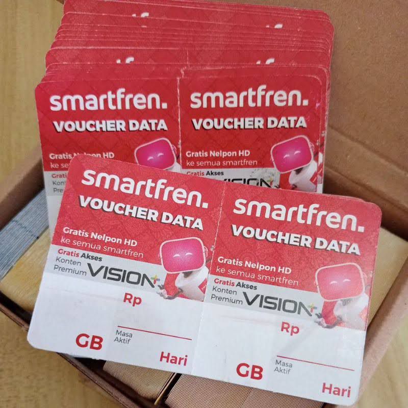 Voucher Smartfren Kosong Bahan Inject