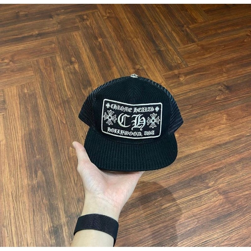 topi corduroy black