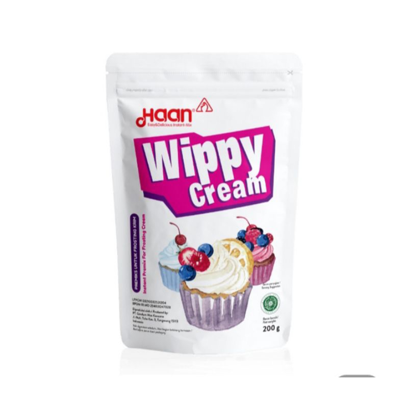 

HAAN WIPPY CREAM POUCH 200 g
