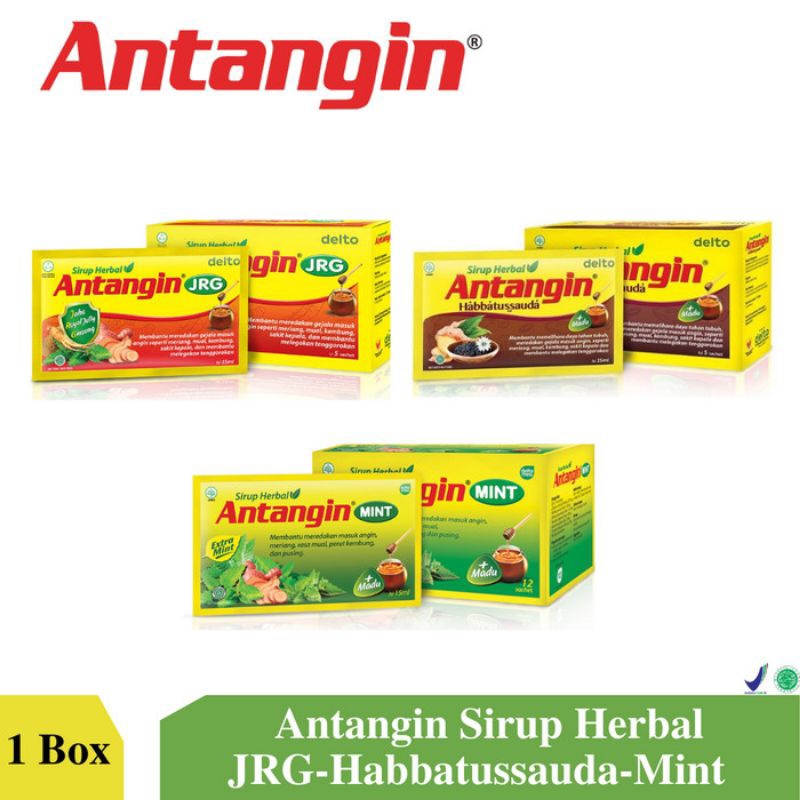 

Antangin Sirup Herbal isi 12 Sachet- Aneka Rasa