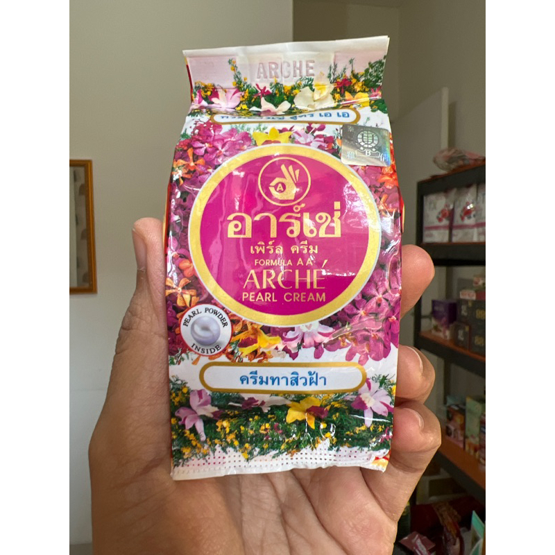 Arche Pearl Cream ORIGINAL THAILAND | CREAM PENGHILANG JERAWAT & FLEK
