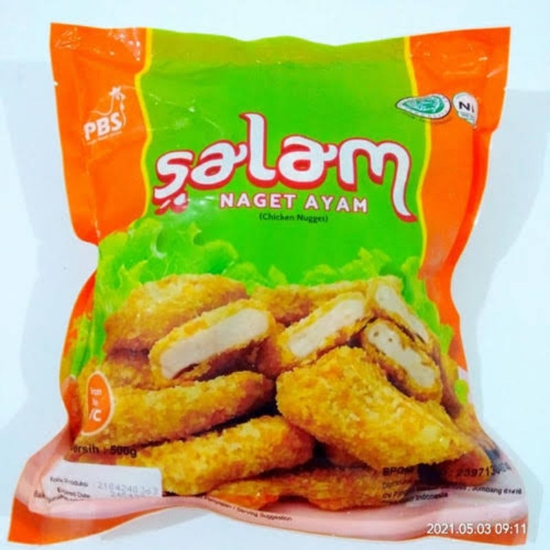 

Salam Nugget ayam 500gr