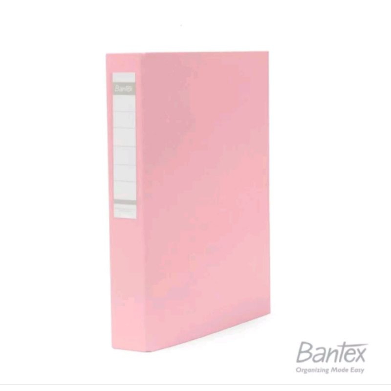 

Binder // Bantex Photocard Album / File / A4 3 Ring Pink Color Collection Book / Kolbuk