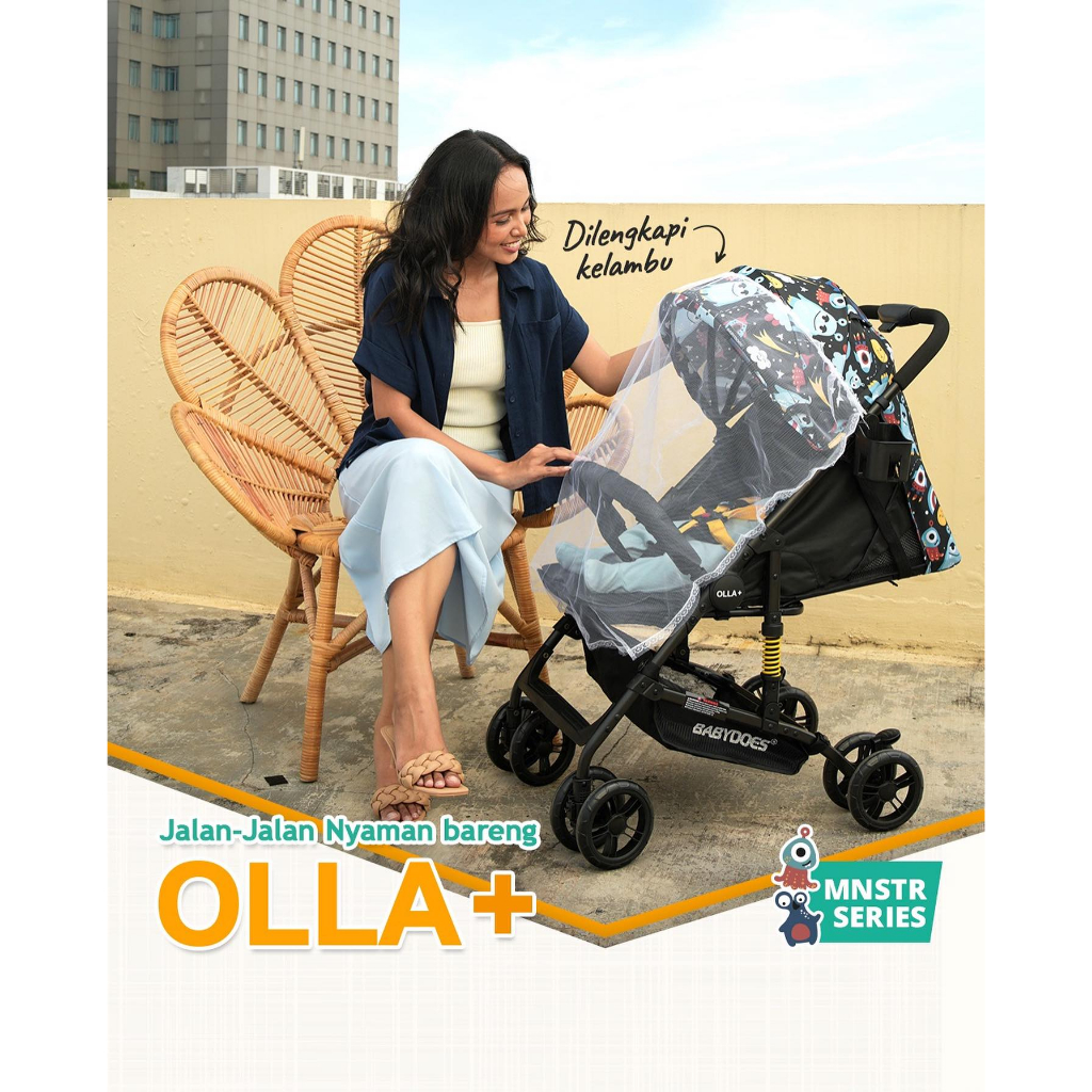 Stroller Babydoes Olla / Babydoes Olla+ / Kereta Dorong Bayi