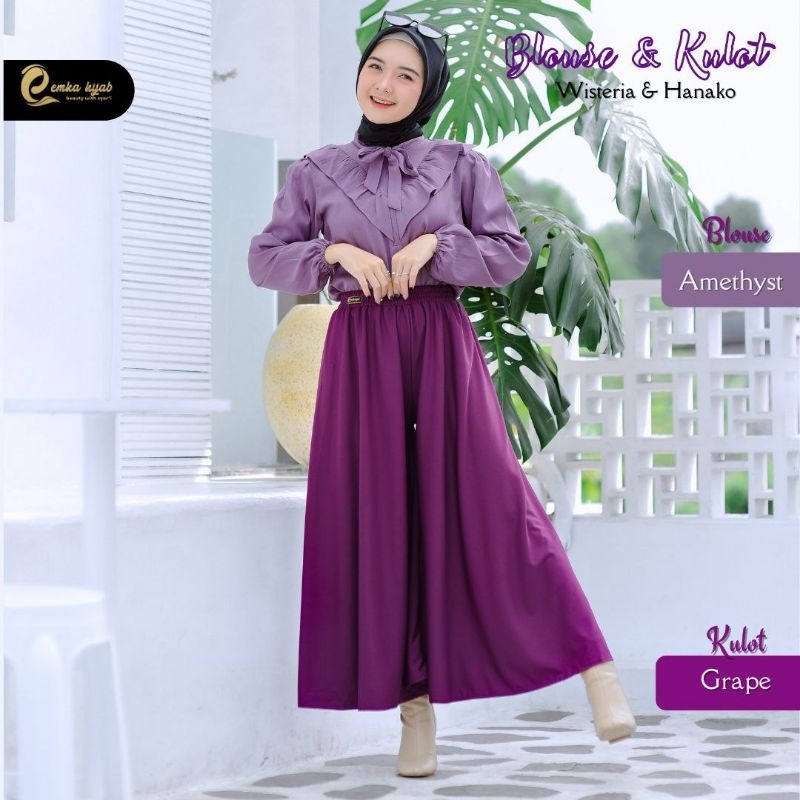 hanako kulot Emka hijab