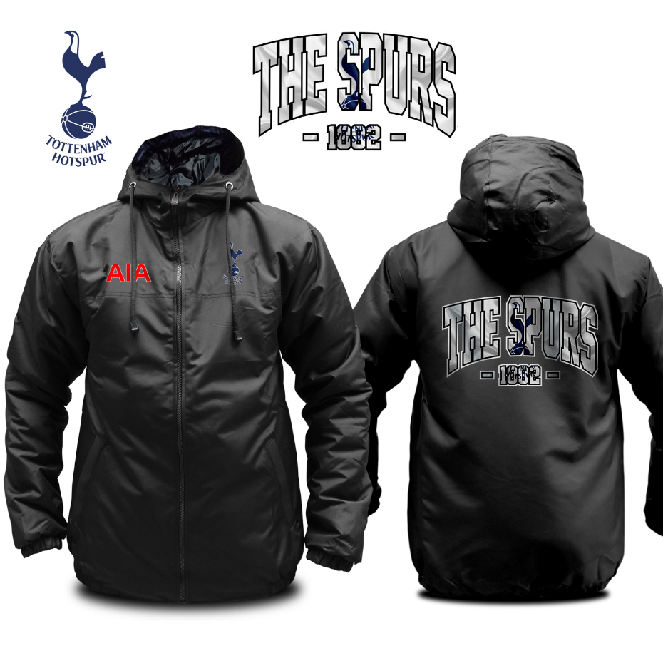 Jaket Tottenham The Spurs Jaket Bola Parasut Semi WF Vol.1