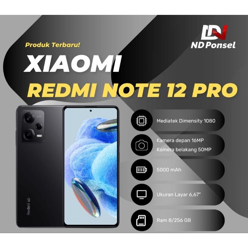 REDMI NOTE 12 PRO 5G 8/256GB
