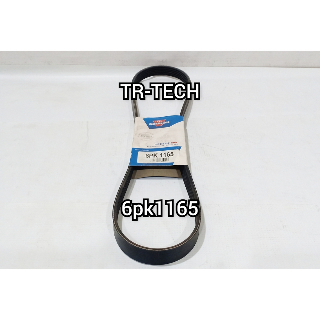 fanbelt TOYOTA CALYA, TOYOTA SIGRA '16 6PK1165 6pk 1160 / optibelt