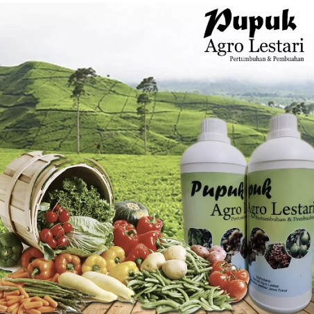 Pupuk Agro Lestari kemasan 500ml pupuk organik untuk pertumbuhan dan pembuahan tanaman