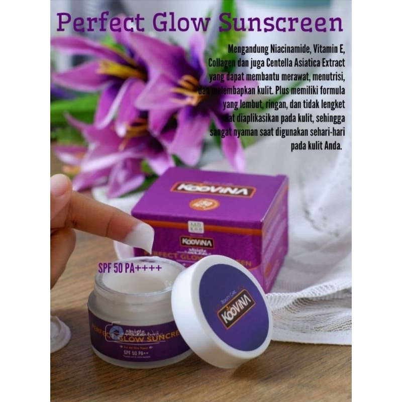 KOOVINA Sunscreen SKINCARE PERFECT GLOW SPF 50 PA++++