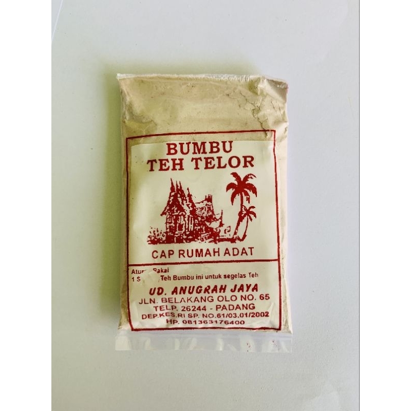 

Bumbu Teh Telor Cap Rumah Adat Halal 50gr