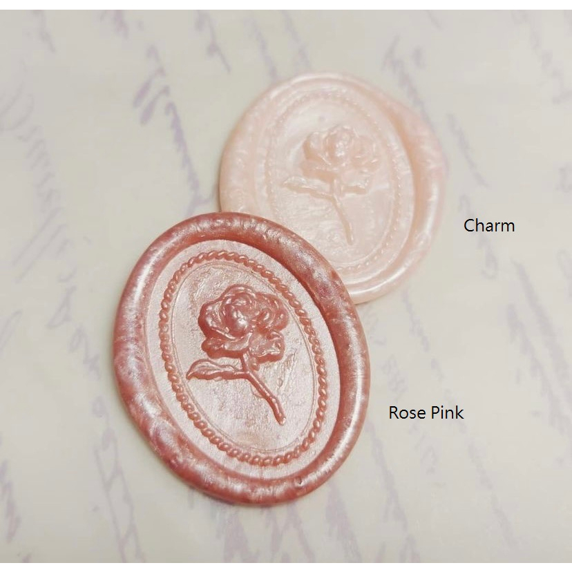 

CHLOE 1 Piece LefavelaaCOIN Seal Wax Stamp Sticker Instant / Seal Wax Coin / Wax Seal / Stempel Lilin / Self Adhesive / Segel lilin Amplop Undangan Vintage