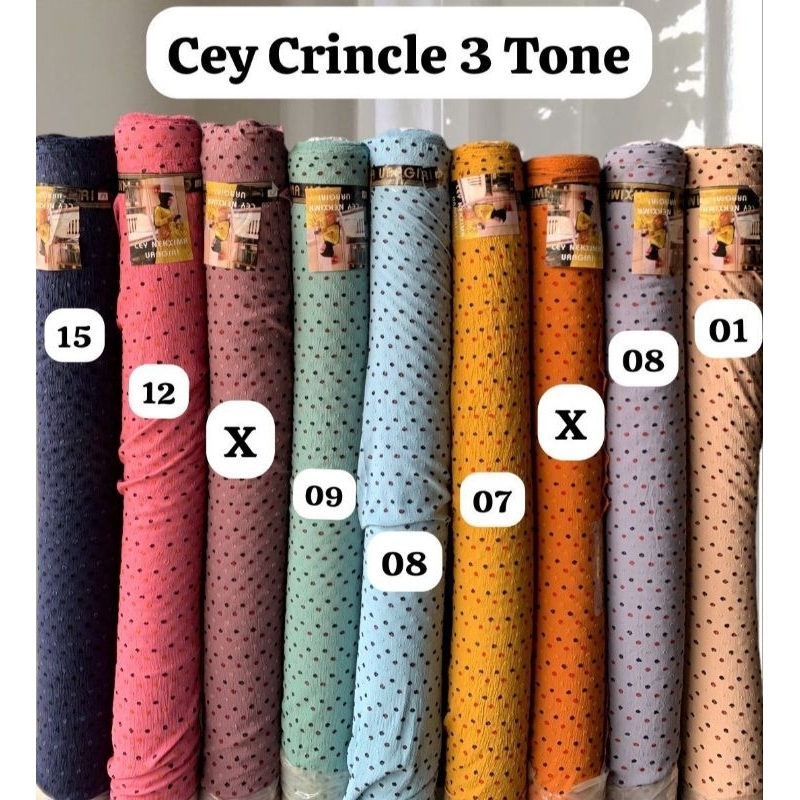 Airflow Uragiri Crinkle Dot Tiga tone
