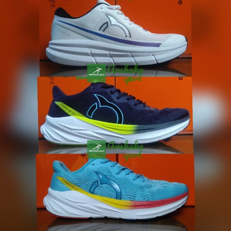 sepatu running ortuseight hyperglide 1.2/1.3/2.0 jaminan original