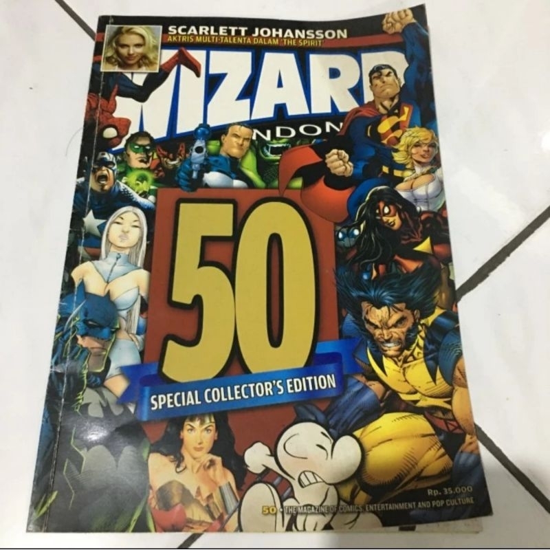 Majalah Wizard 50 Collectors Edition B