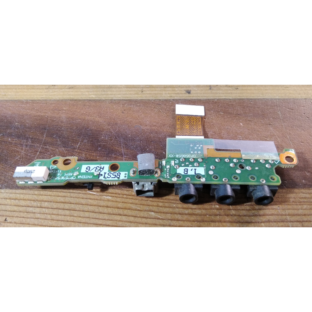 Board Port Audio Jack Laptop Fujitsu Lifebook S6420 S6421 S6410