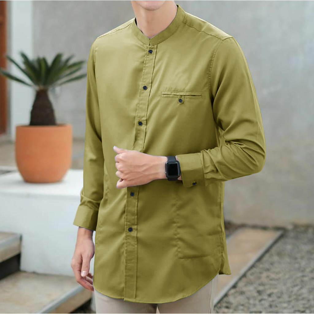 Kurta Pakistan Kemko ARTO ARRAYAN TOYOBO Premium Kantong Hidup REAL PIC M - XXL