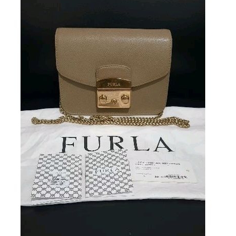 Preloved Furla Metropolis Sabbia