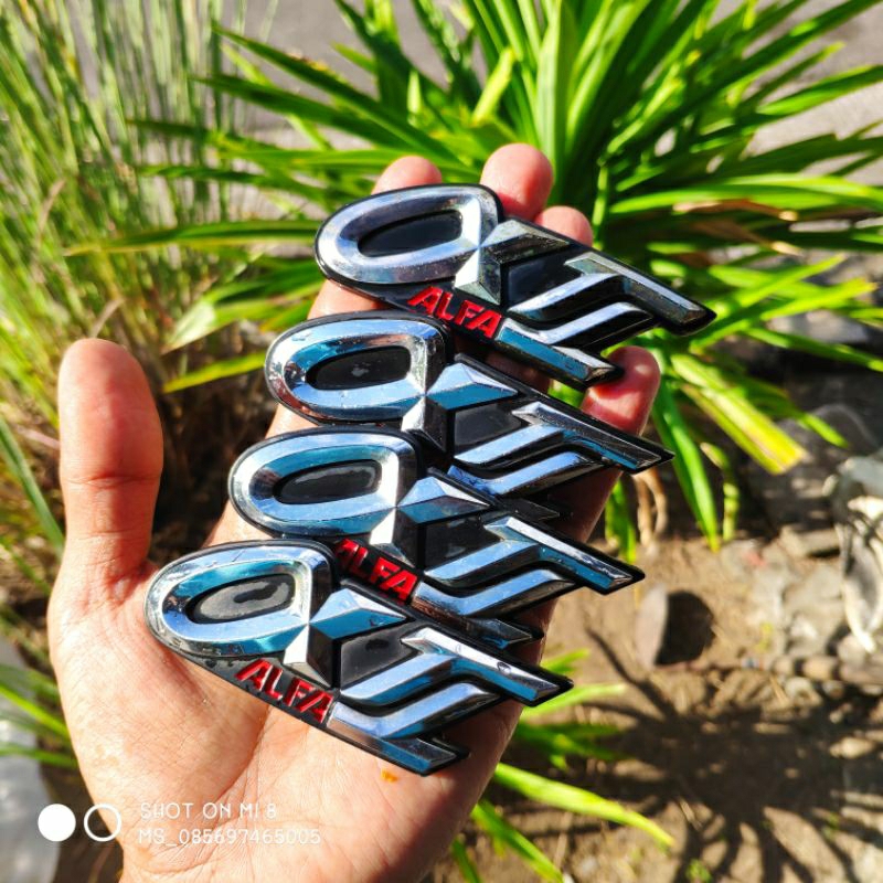 Emblem Logo Sayap Alfa2 - Logo emblem Sayap yamaha Alfa 2 - emblem crom alfa - Logo sayap alfa2