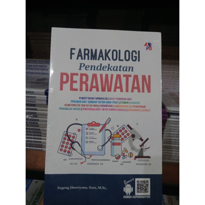 Buku Farmakologi Pendekatan Perawatan original bestseller