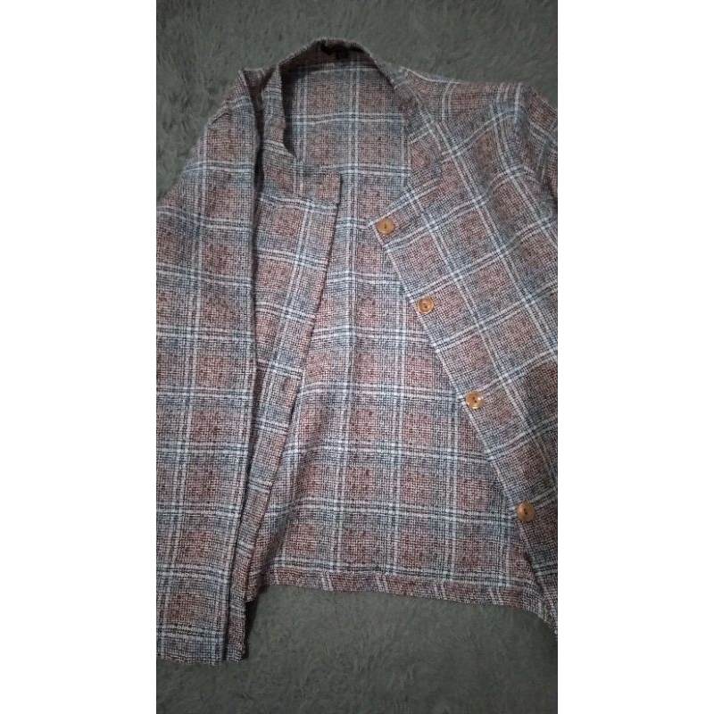 Blazer Tartan (Preloved)