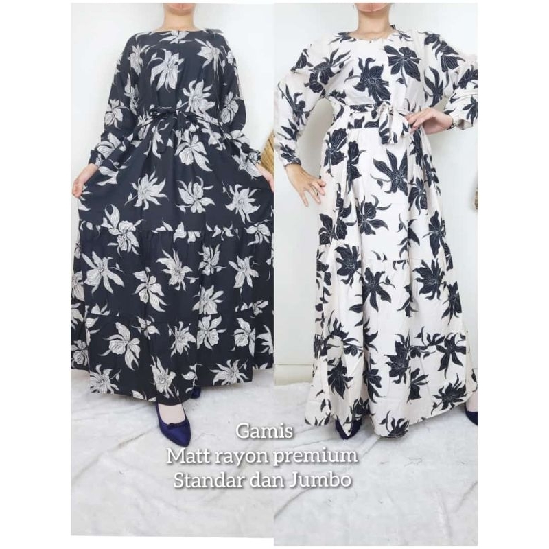 GAMIS RAYON KEKINIAN/GAMIS RAYON LD 112 CM/GAMIS RAYON PREMIUM/GAMIS RAYON TEBAL/GAMIS RAYON BUSUI/G