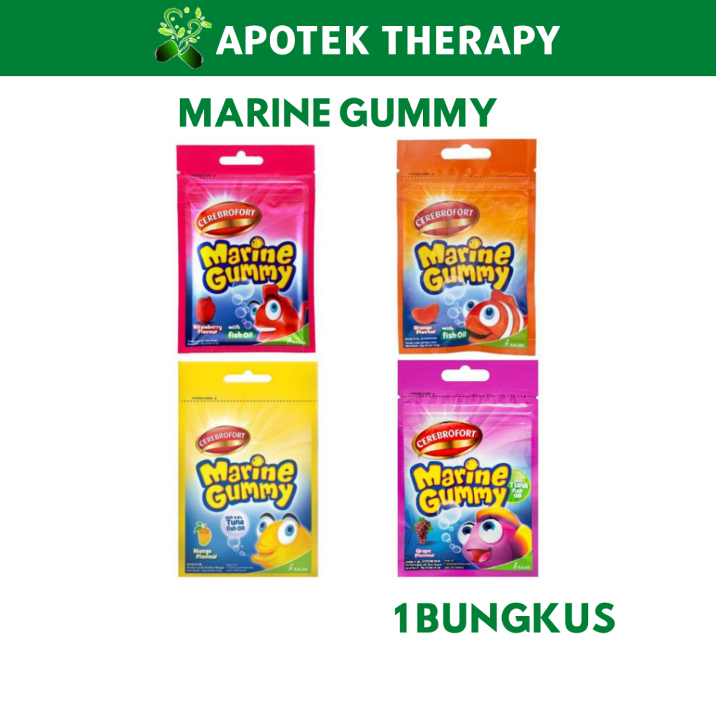 Marine Gummy Jelly/ Permen vitamin anak