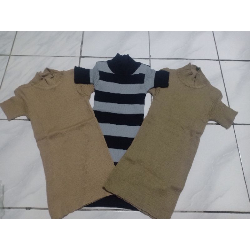 Dress Ketat Panjang Anak Perempuan (No Tag)