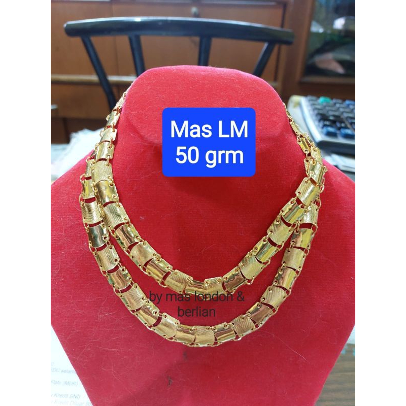 Acc Kalung Emas 24K Kadar 99,99%. Emas Toba